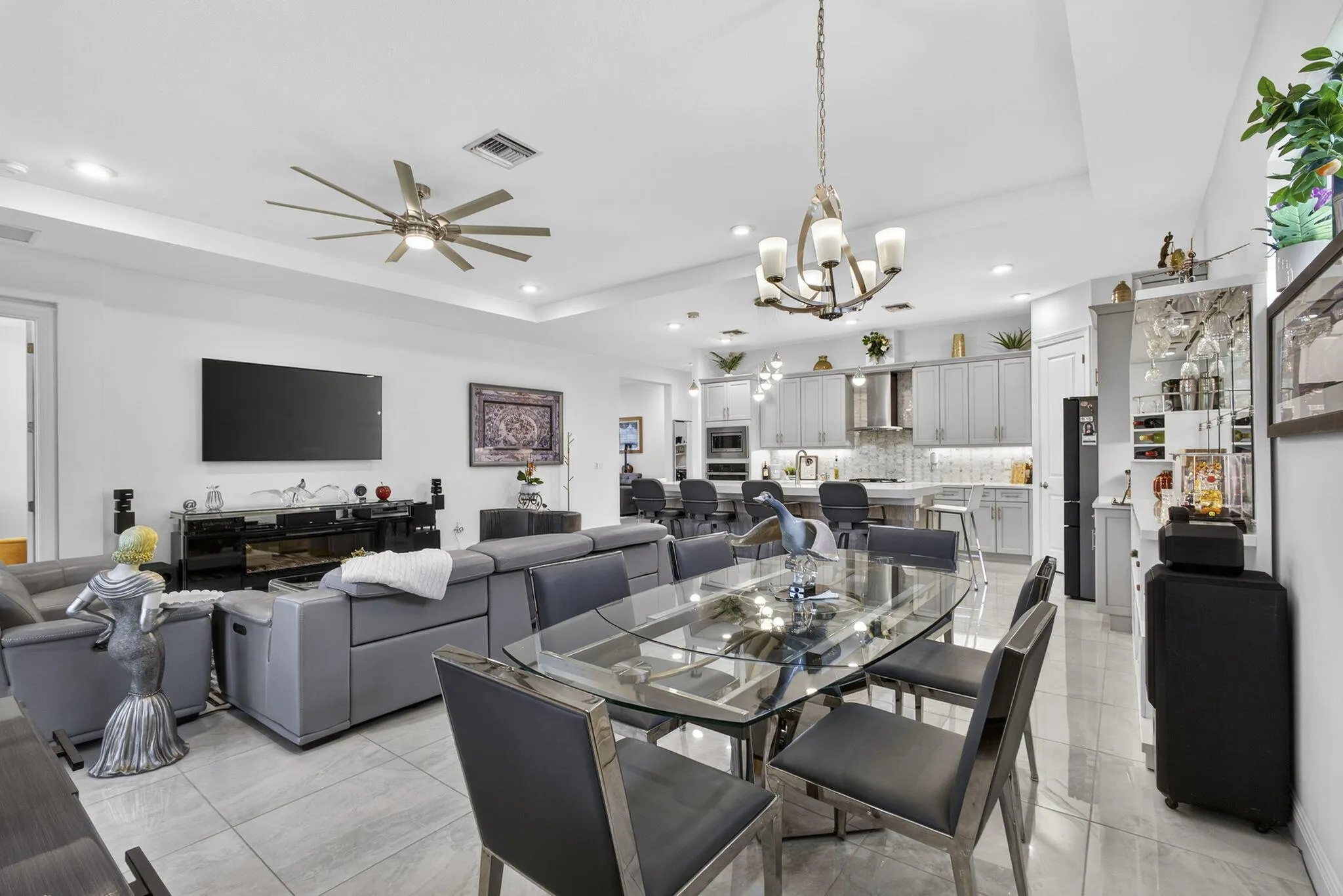 large dining area