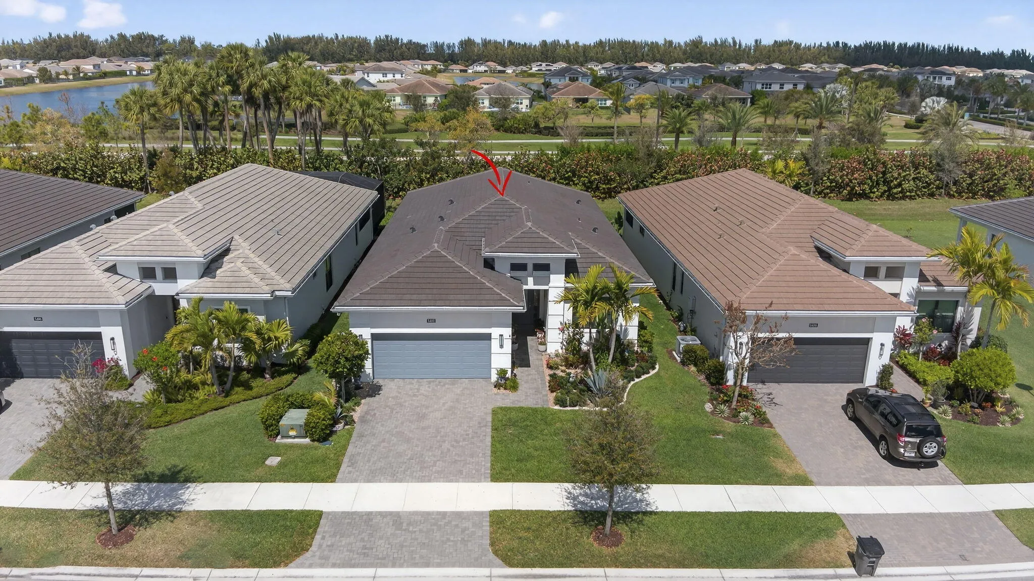 Overhead view
