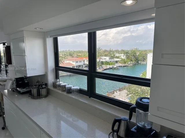 view from kitchen