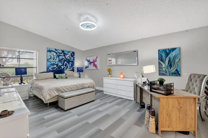 Fall in love in your oversized 17x12 primary BR with new luxury vinyl plant flooring.