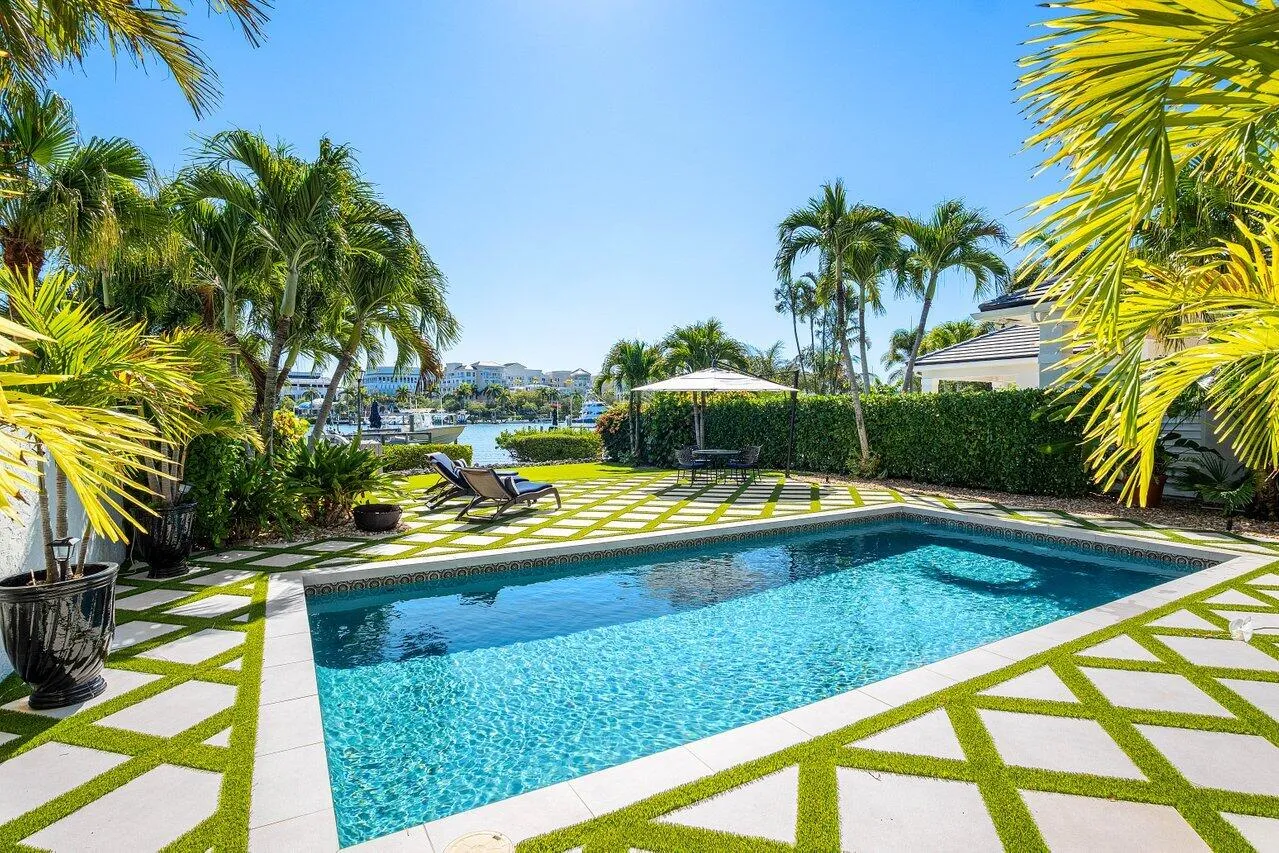Lush Backyard
