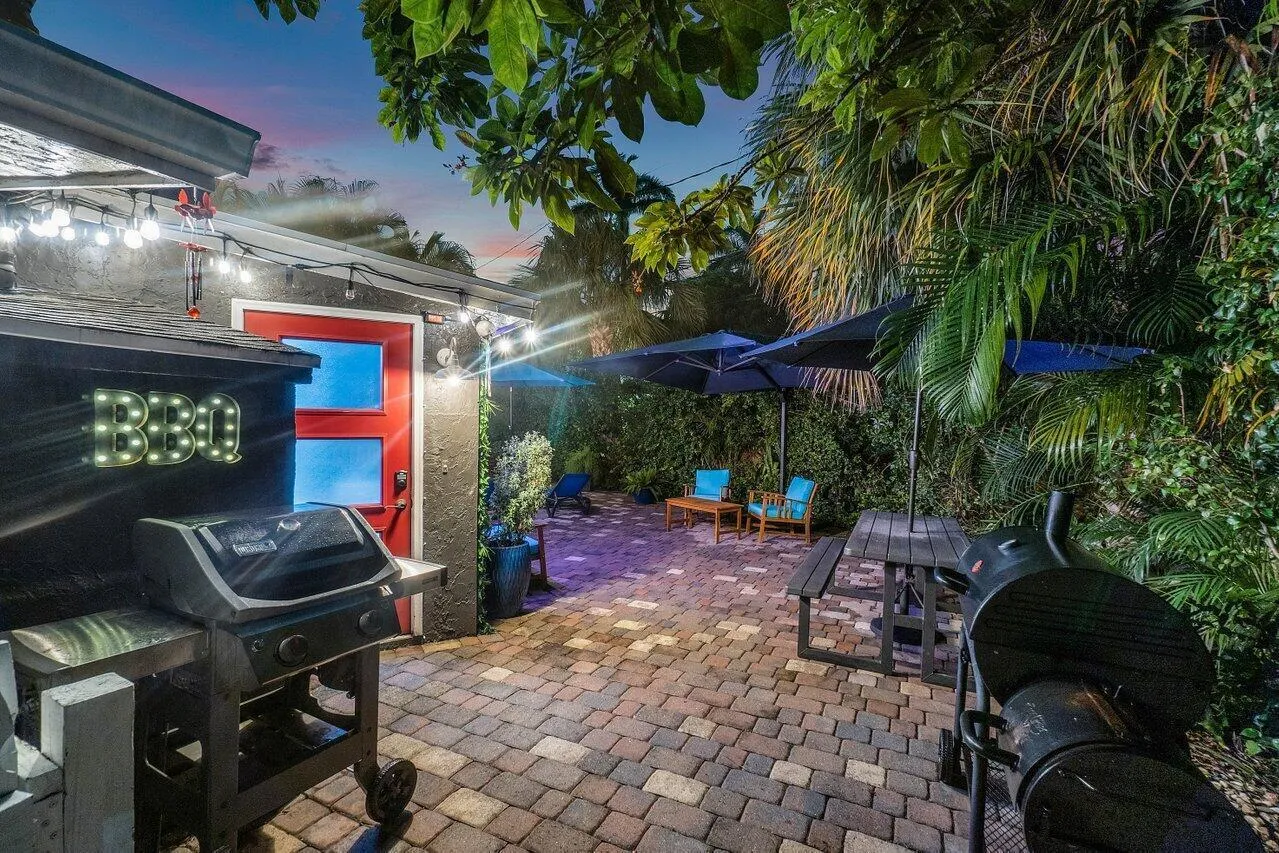 Backyard Grilling Area
