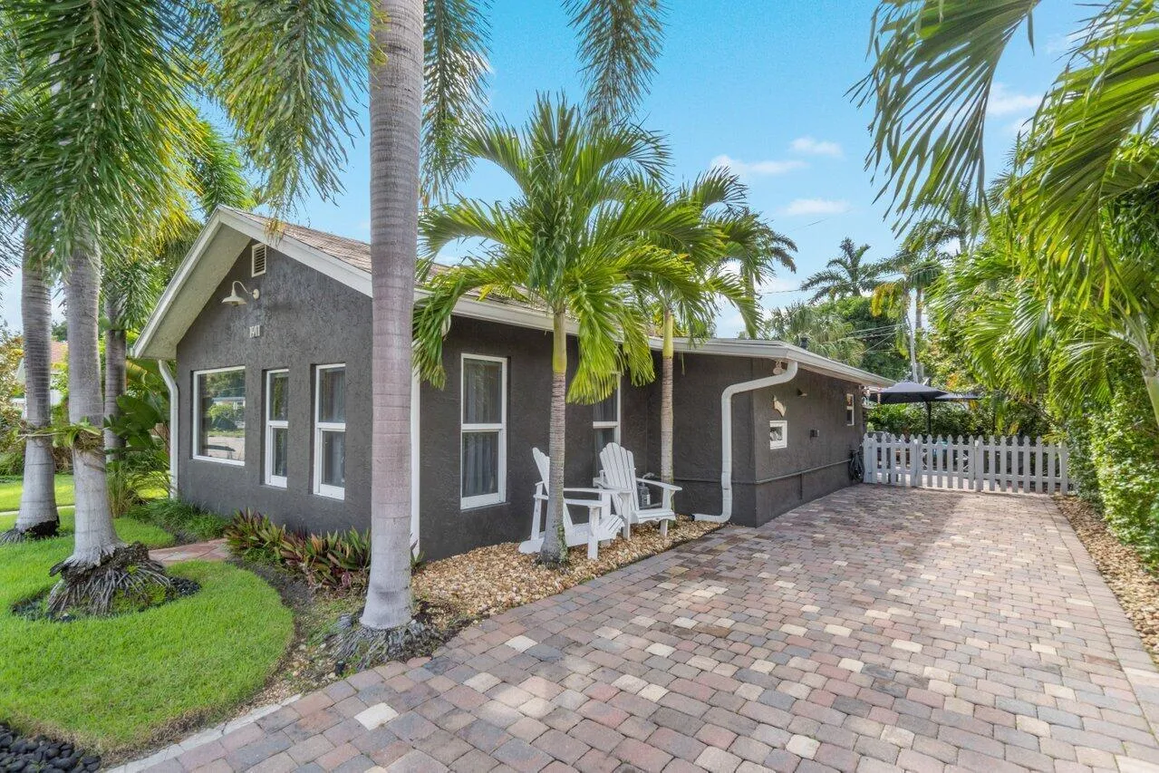 Private Paver Stone Driveway