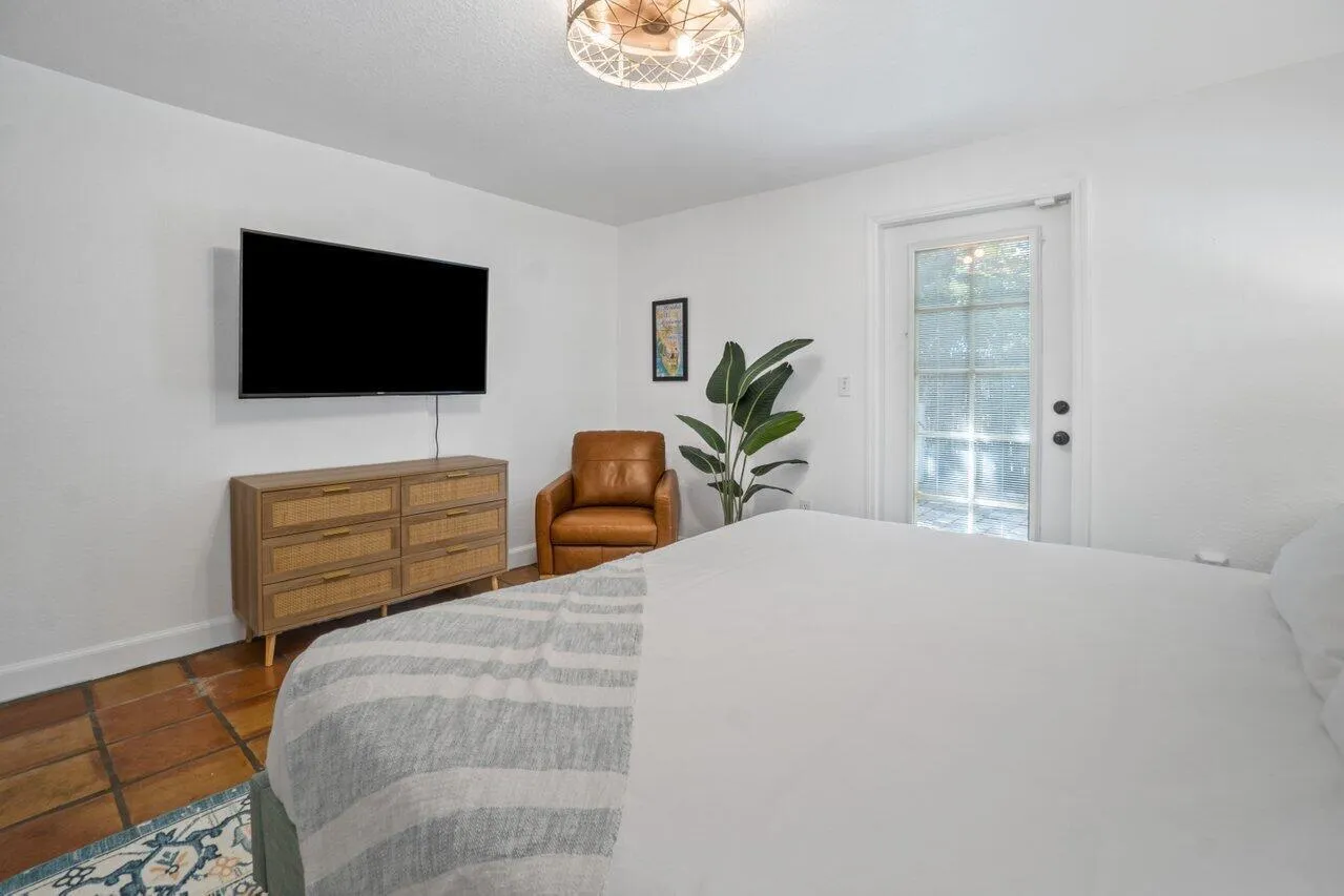 Primary Bedroom with King-sized Bed