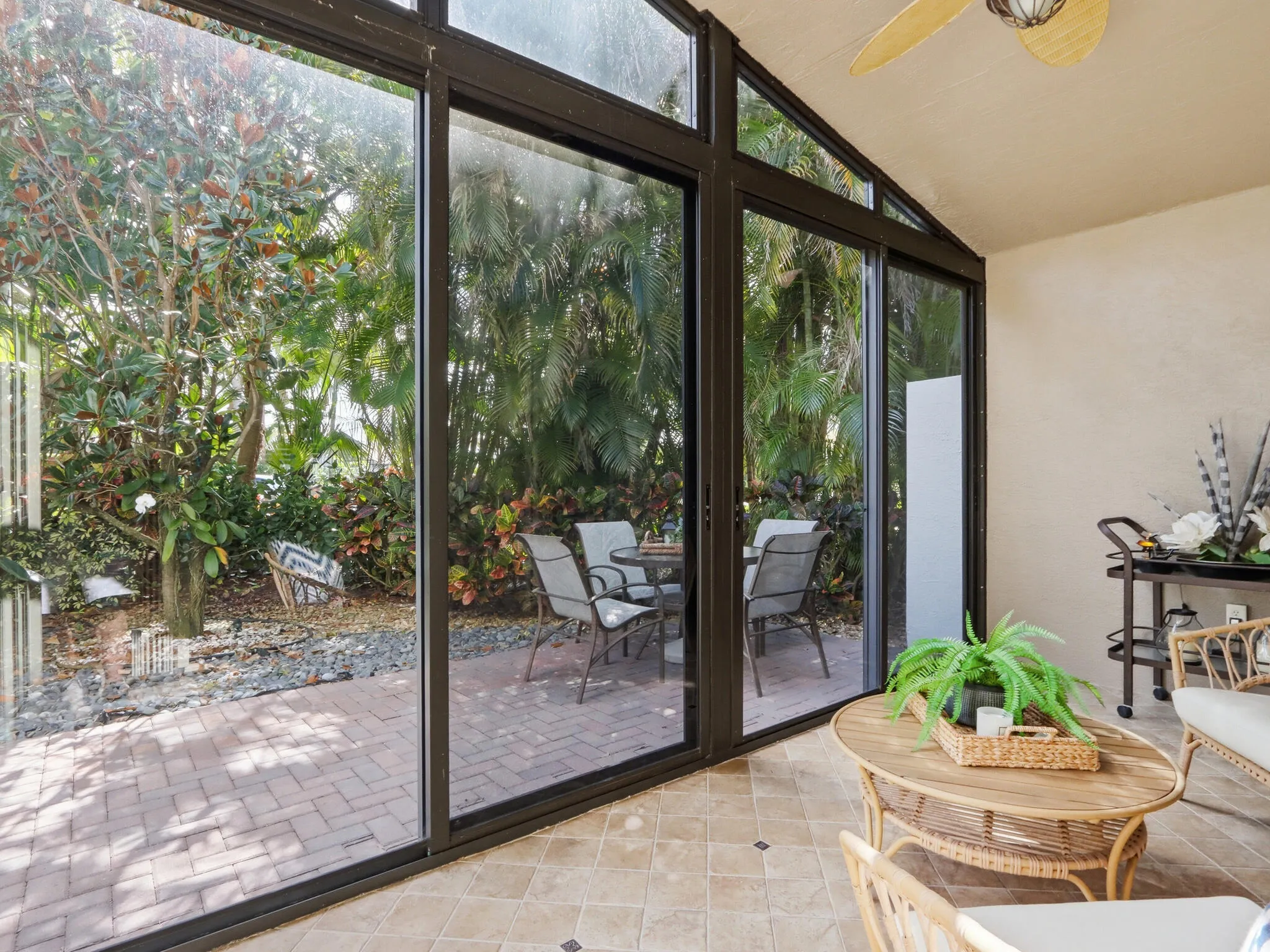 Glass Enclosed Lanai/Florida Room