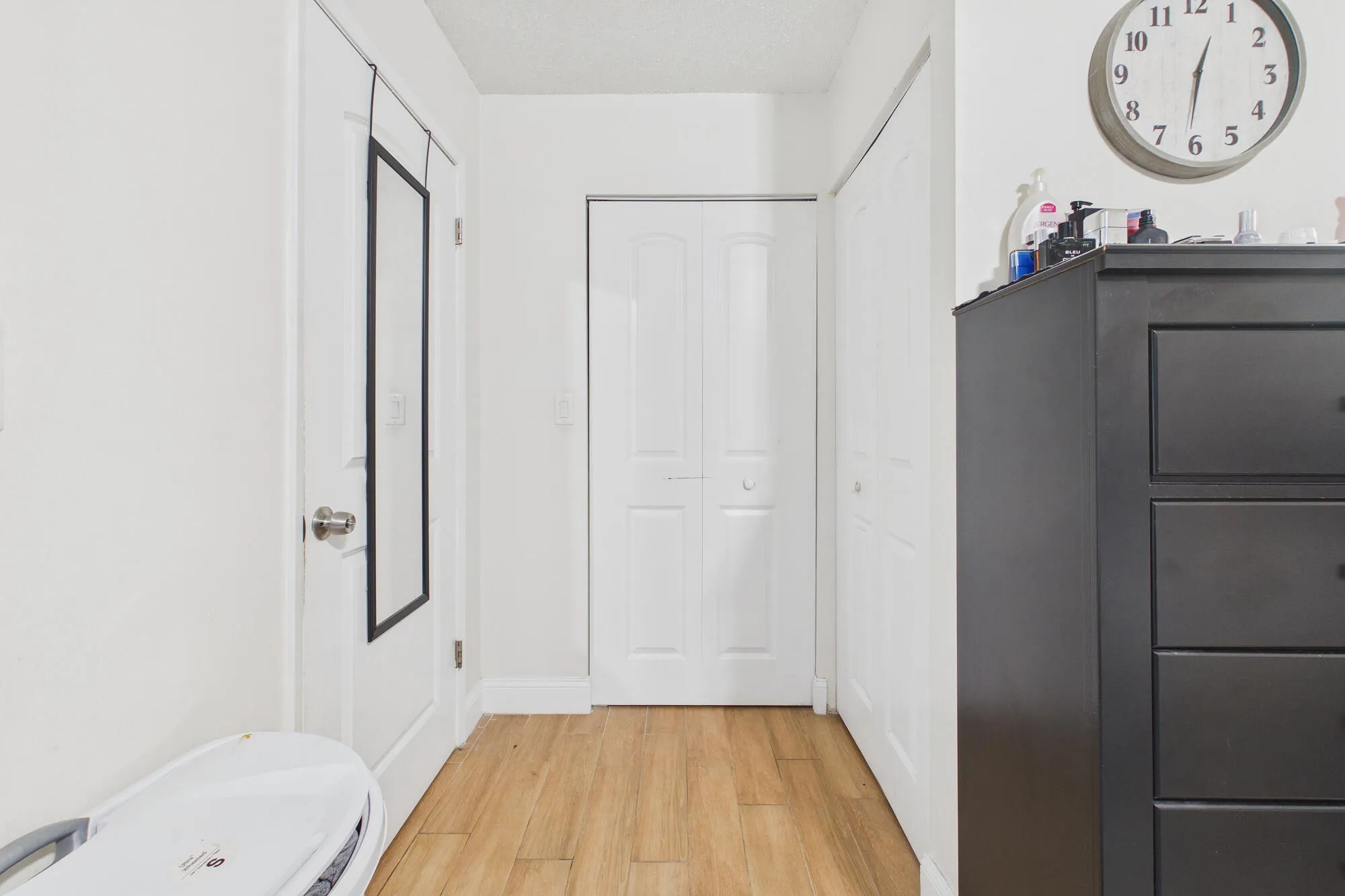 Master bedroom closets