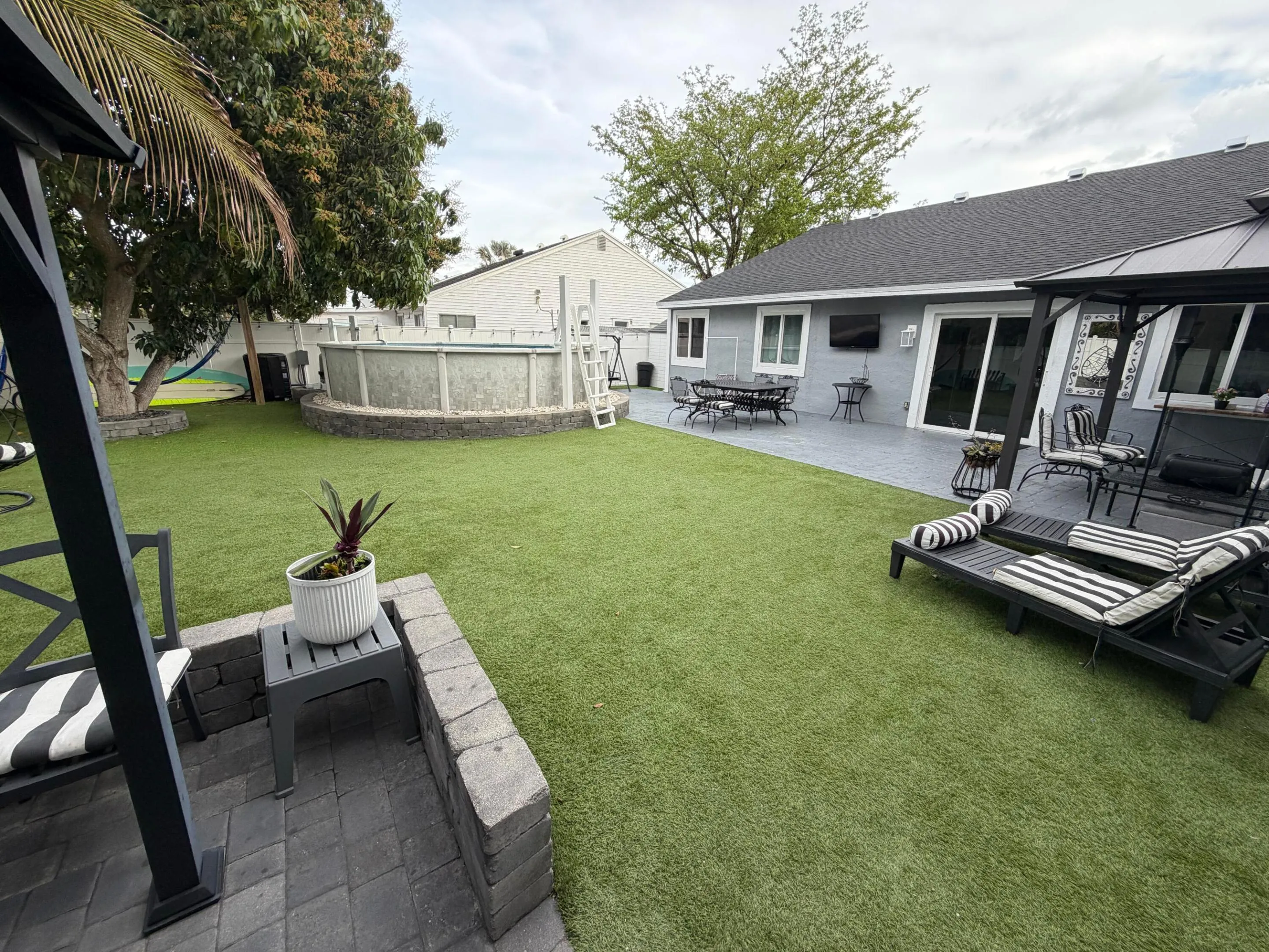Back yard 3