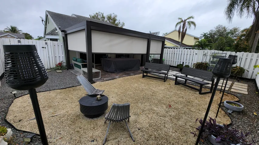 Yard & Pergola