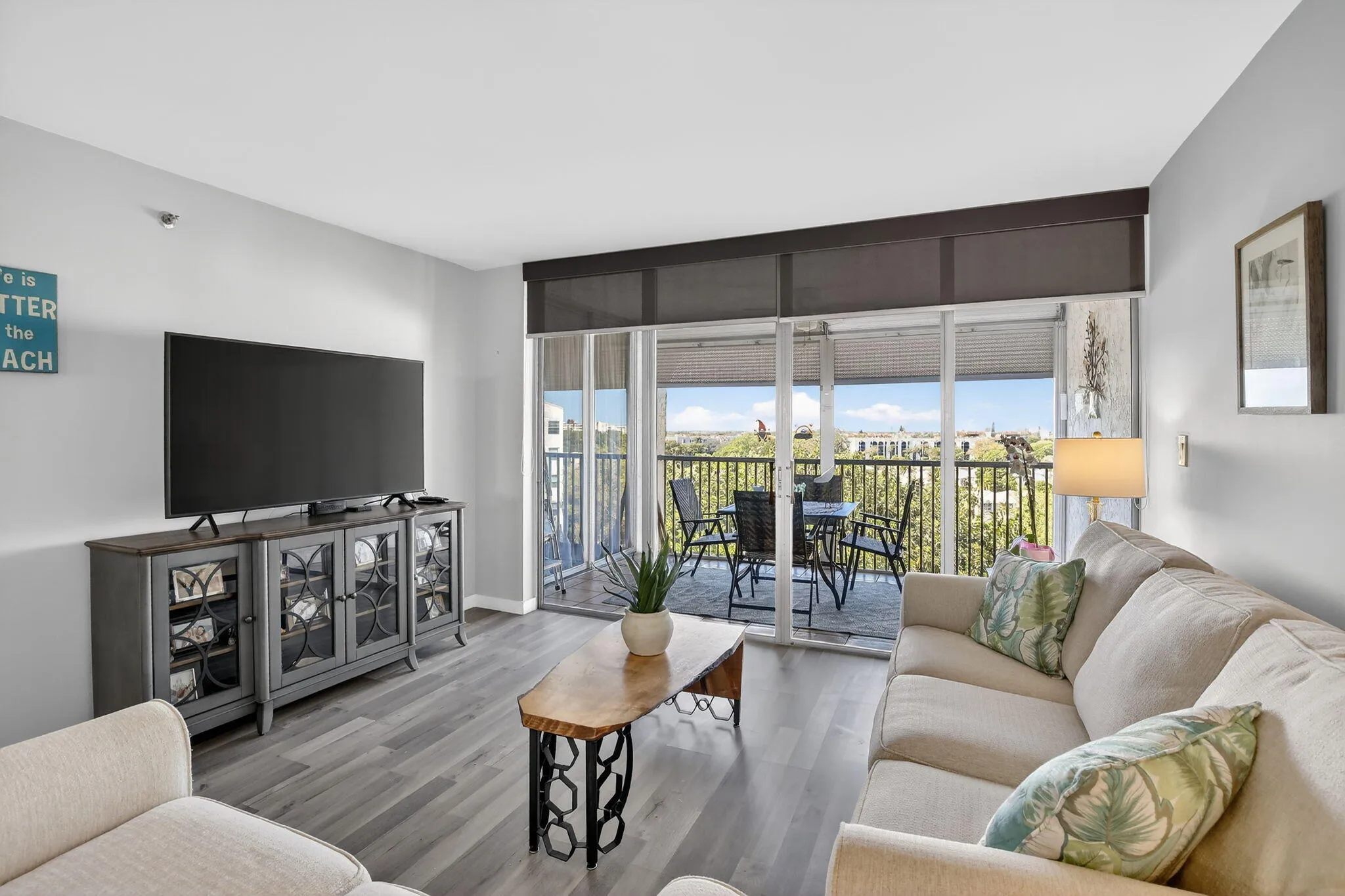 Beautiful, luxury vinyl plank flooring throughout for a modern feel!