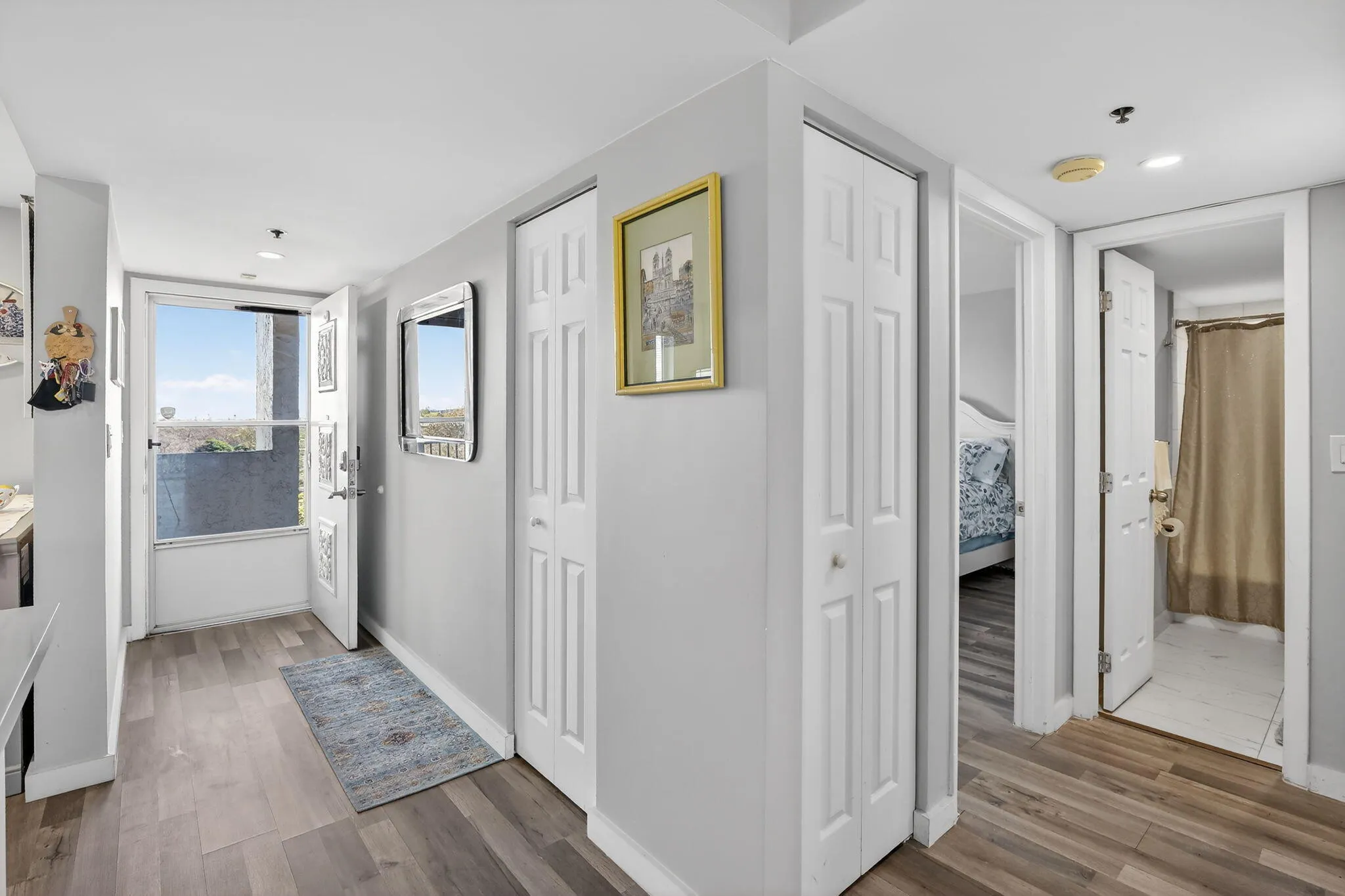 Plenty of extra storage and closet space are peppered throughout the condo!