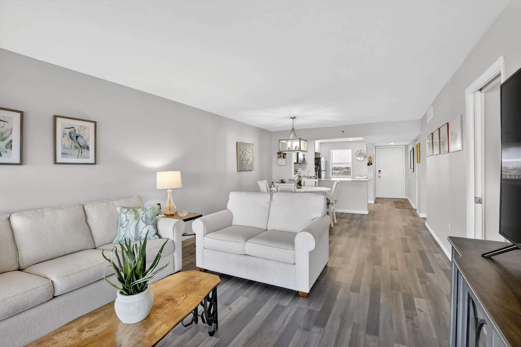 Inviting living area is an amazing space for after dinner company or a impromptu get-together!