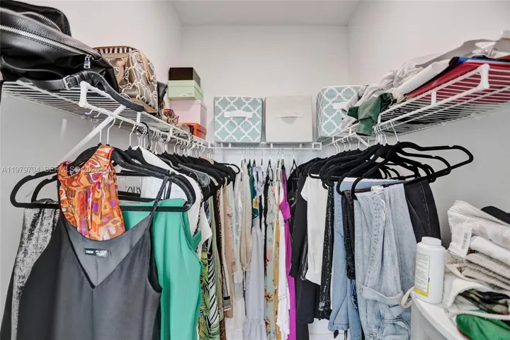 master bedroom walk in closet