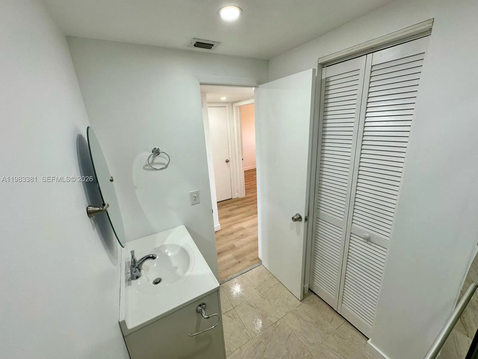 Renovated bathroom