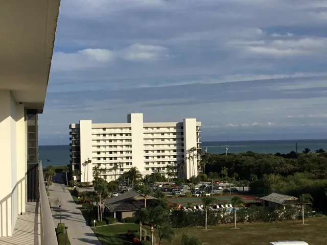 View of Atlantic from side of unit