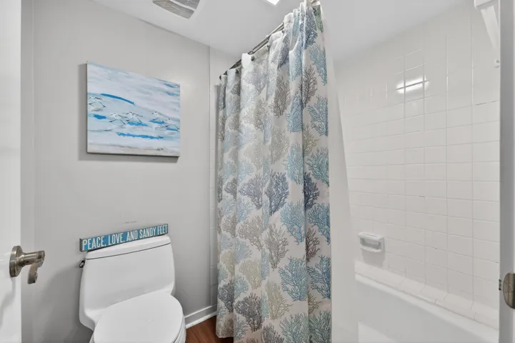 Shower and tub