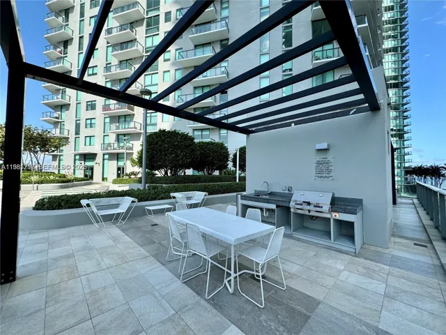 BBQ on floor #( (three is one by the roof top pool also)