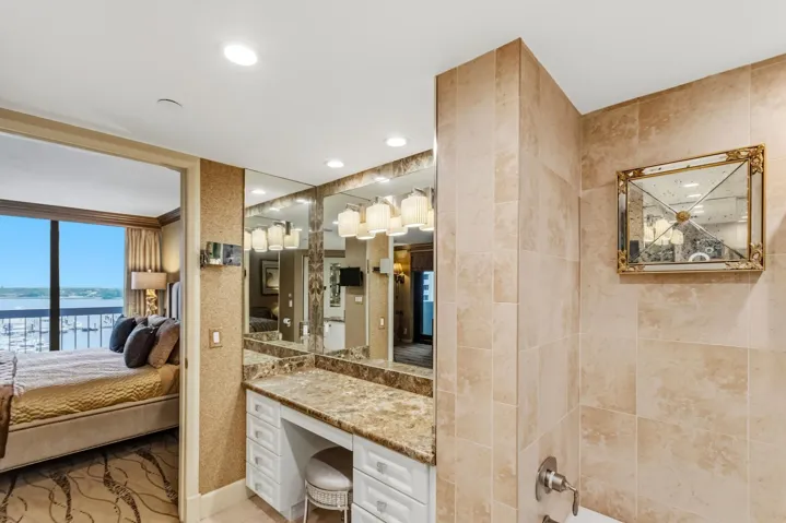 Primary Bathroom Makeup Vanity