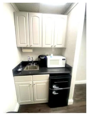 kitchenette area