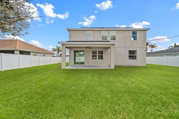 Rear View of Home