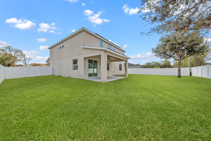 Rear View of Home