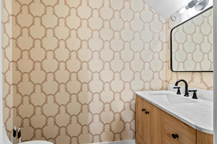 Barn half bath