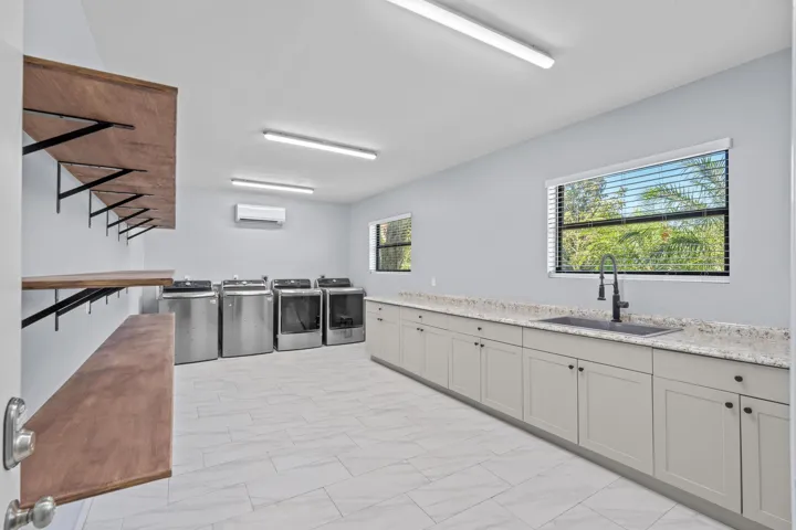 Barn laundry room