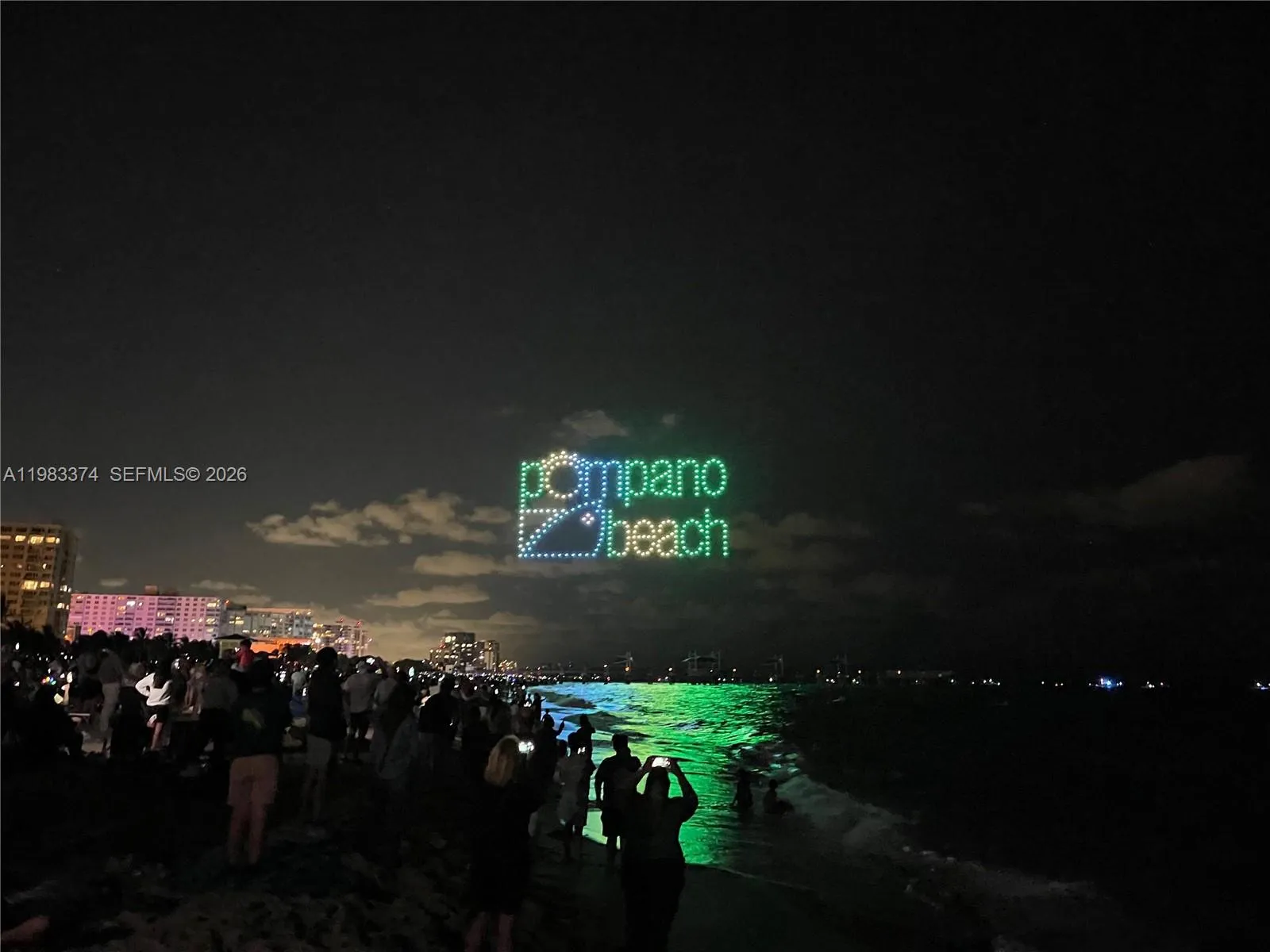 Pompano Beach Drone Show delights the crowd