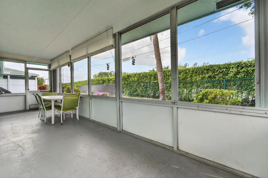 Back porch