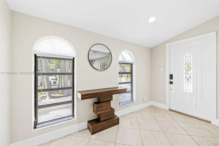 Foyer entry
