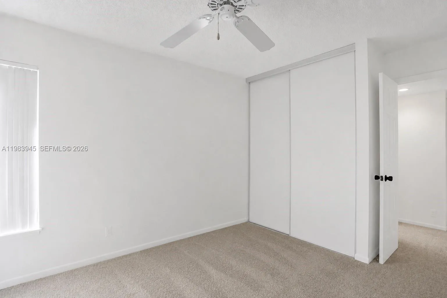 2nd Bedroom/ Guest room/Office. Owners furniture digitally removed from photos