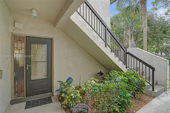 First floor entry.