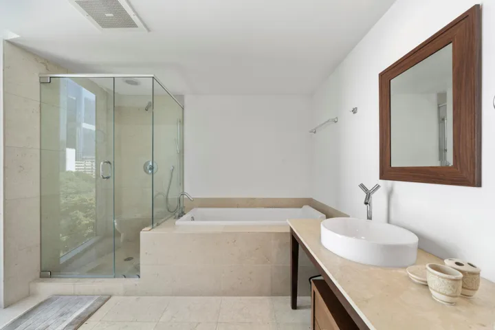 Master bathroom