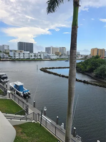 view from balcony