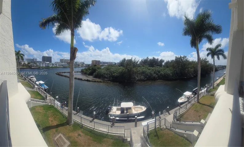 view from balcony