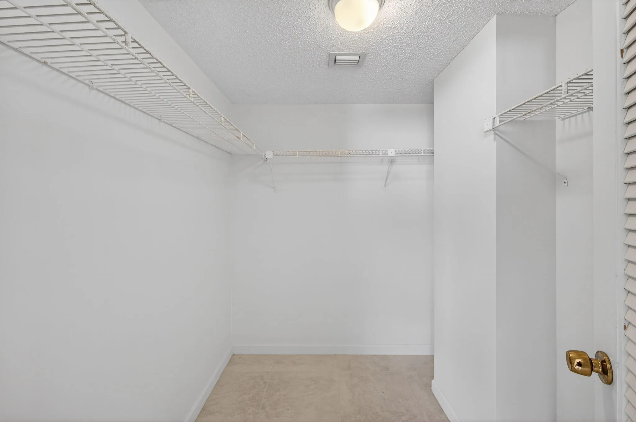Primary Spacious walk in closet