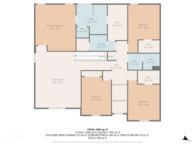 Floor plan 2 floor