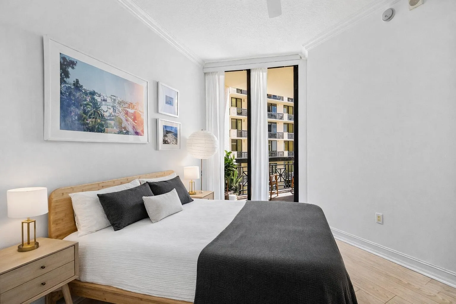 Guest Bedroom w/ Balcony Access