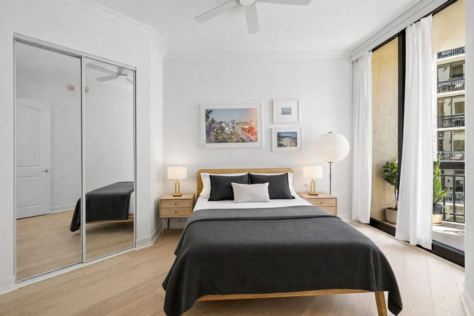 Guest Bedroom w/ Balcony Access