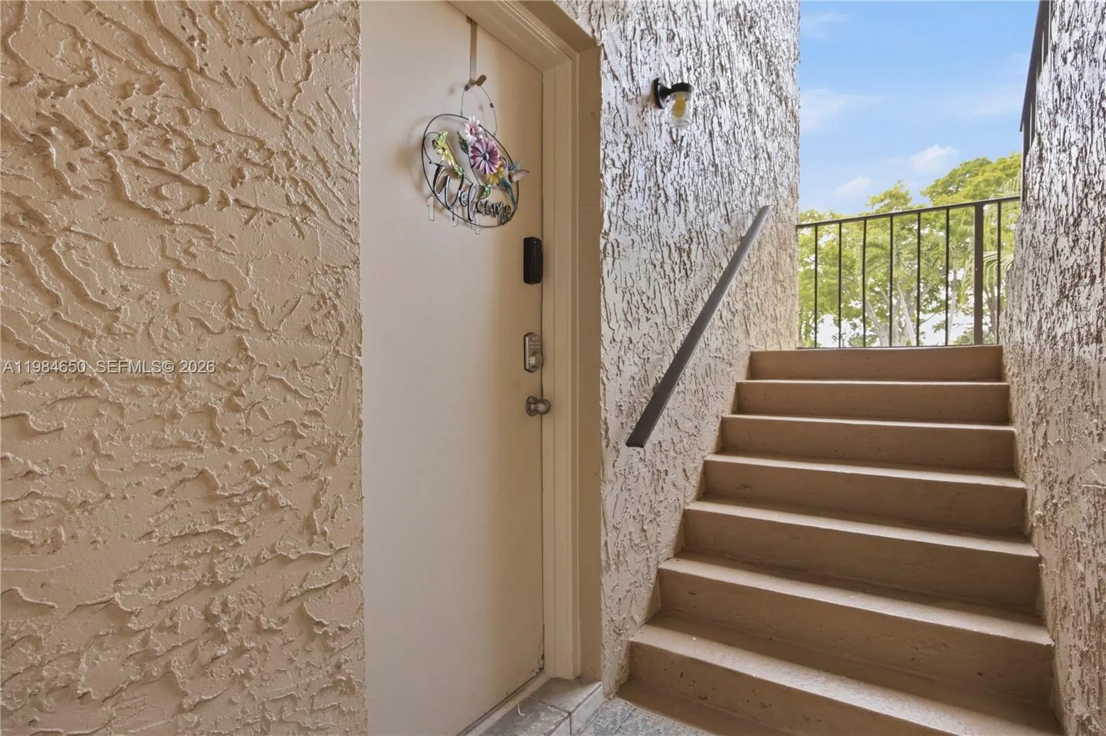 View of the main door