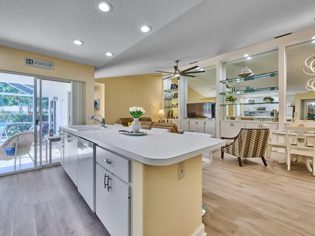 Kitchen to patio