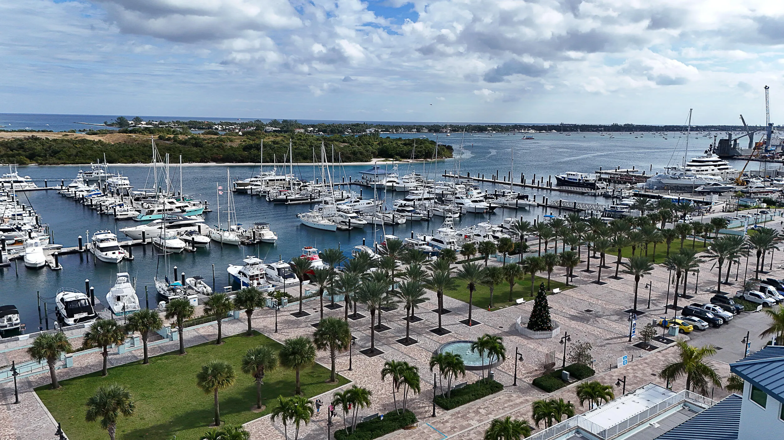 Peanut Island - Aerial