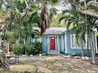 Blue House by Ocean