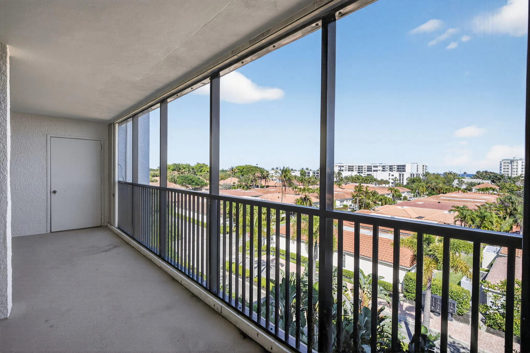 Balcony with East Exposure