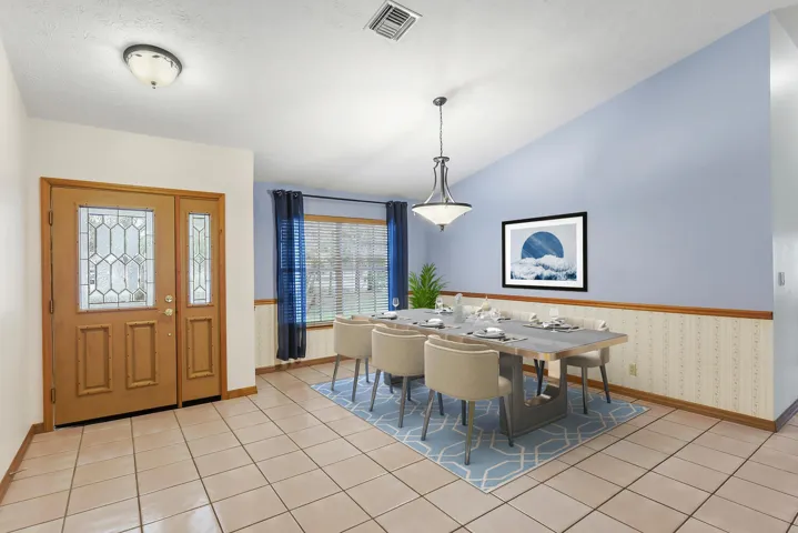Front entry (digitally staged)