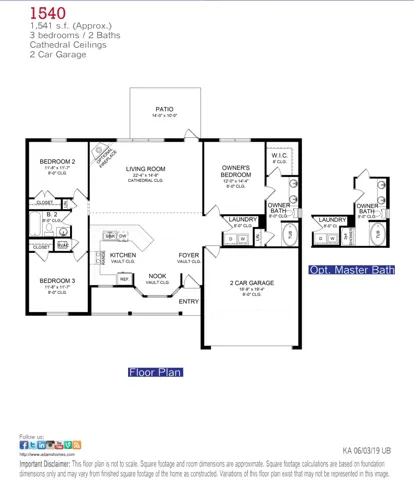 1540 FLOORPLAN