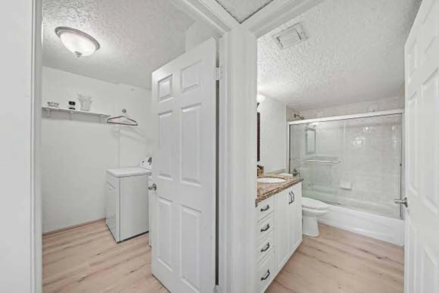 Guest Bathroom and Laundry Room
