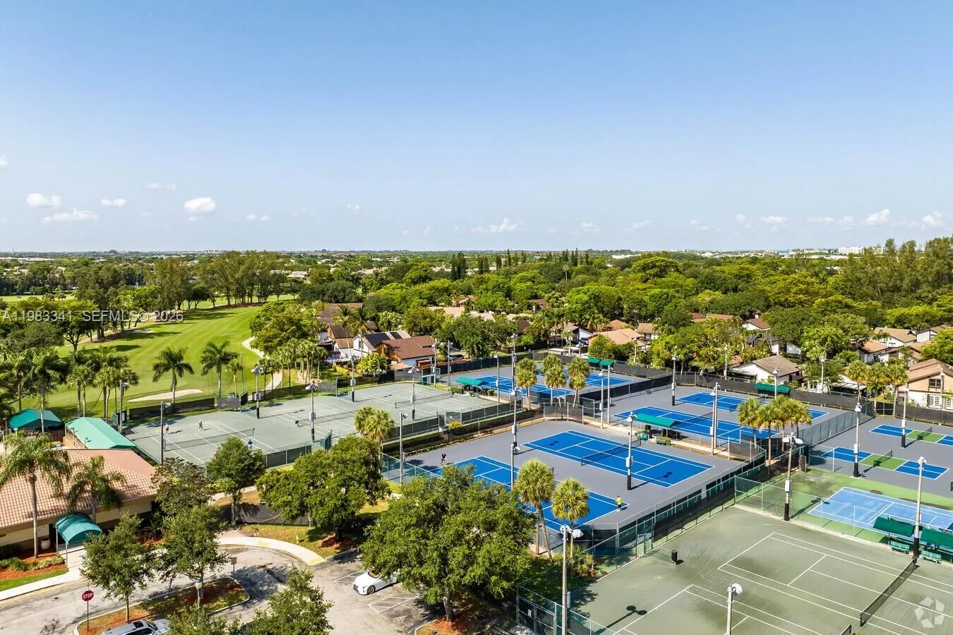 Tennis Center Sits in the heart of Pembroke Pines/Pembroke Lakes