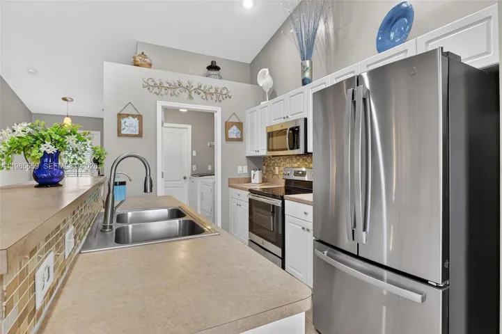 Laundry room off of kitchen