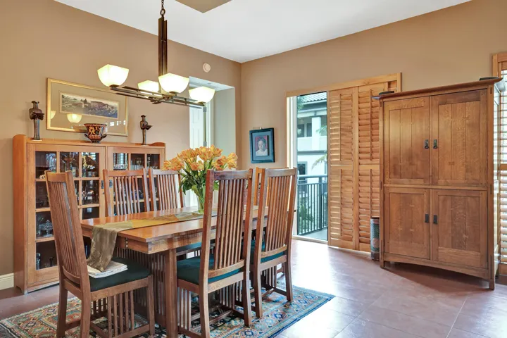 Dining area