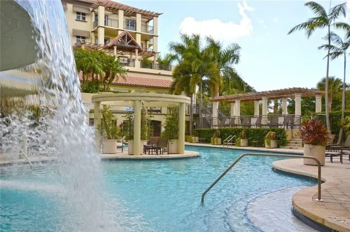 Resort style pool